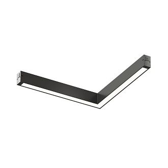 Трековый однофазный светильник 31 см, 18W, 4000K, Denkirs Simple Linear DK8214-BK, черный