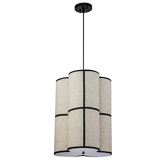 Подвесной светильник 600*600*720/2220 мм, 3*E27 черный Indigo Triade V000350, 13019/A/3P Black