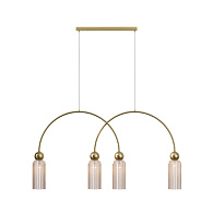 Подвесной светильник 110*10*362,5 см, 4*E14, Maytoni ANTIC MOD302PL-04CG золотой