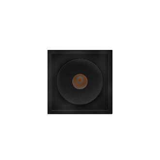 Встраиваемый светильник 10*8*8 см, 1*LED*12W 4000K LOFT IT Lucky 10321 Black черный, вр 7,5 см