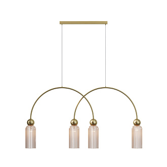 Подвесной светильник 110*10*362,5 см, 4*E14, Maytoni ANTIC MOD302PL-04CG золотой