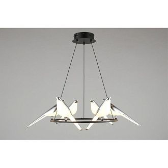 Детская люстра 65*60-300 см, 1*LED, 60W, 3000K, Aployt Astor APL.822.13.60, хром