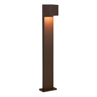 Садово-парковый светильник 15,8*13,9*80 см, *LED*12W, 3000K, ST-Luce BRIK SL9513.605.01, коричневый