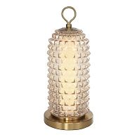 Настольная лампа 18*41 см, 1*LED*12W, 4000K, ST-Luce Saguaro SL6144.304.01, латунный