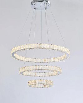Светильник SPF-37562 CHROME/ХРОМ  D500+350+200/H1200/3/LED/80W 2.4G 24-09