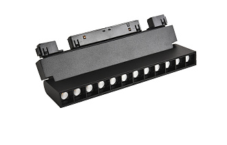 Трековый светильник магнитный 22 см, 12W, 4000K Crystal Lux CLT 0.33 002 12W BL T4000K Черный
