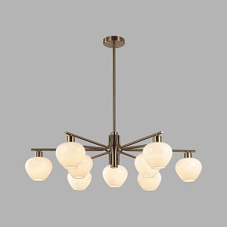 Люстра *92*78-78 см, 9*E14*40W, Lumion Carmela LUM8278/9, латунь