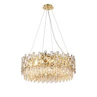 Люстра Ø600 x H240(1200), мм, 8*40W (320W), H GOLD (Золото) NewRgy NWK135-ф600*H240(1200) H GOLD