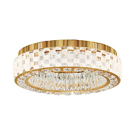 Накладной светильник 50*50*15 см LED, 32W, 3000К, Maytoni CASTELLO  MOD336CL-L100G3K золотой