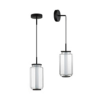 Подвесной светильник  15*15*40-197 см, 1*LED*11W Odeon Light Jam 5409/11L черный