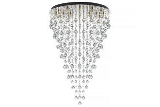 Люстра потолочная *80*120 см, 24*G9*40W, Arti Lampadari Flusso Nickel Flusso H 1.4.80.615 N, Никель