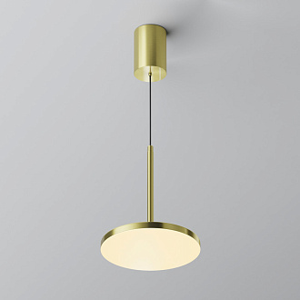 Светильник 19 см, 12W, 3000K, Maytoni Plato P076PL-L12W3K-BS, латунь