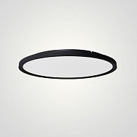 Потолочный светильник EXTRASLIM D60 Black 60*60*5 см, 1*LED*38W, 4000K, ImperiumLoft EXTRASLIM001, Чёрный