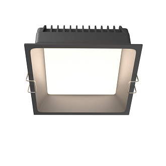 Свеильник 15 см, 18W, 3000-6000K, Technical DL056-18W3-4-6K-B, черный, вр 13,8*13,8 см