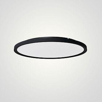 Потолочный светильник EXTRASLIM D60 Black 60*60*5 см, 1*LED*38W, 4000K, ImperiumLoft EXTRASLIM001, Чёрный