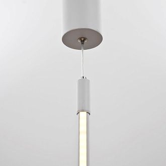 Подвесной светильник *6*195 см, LED 24W, 3000 / 6000K, Белый LED4U L7272-1000 WH