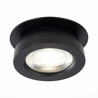 Встраиваемый светильник 11 см, 10W 4000K ST LUCE Встраиваемые светильники ST654.448.10 Черный, вр 9 см