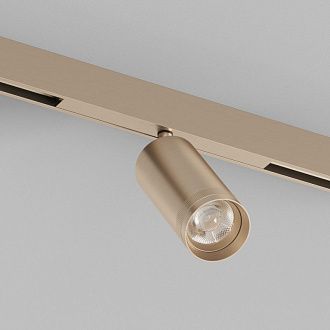 Светильник на шине 16*4,5*10,5 см, *LED*10W, 3000K, Denkirs SHINE PRIME SPOT 3000К | ШАЙН ПРАЙМ СПОТ 3000К DK4745-CP, шампань