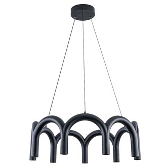 Подвесной светильник 60*175 см, LED, 45W, 3000К, Arte Lamp Warhol A3258LM-45BK черный