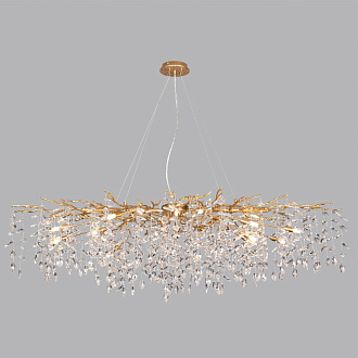 Люстра 150*48*150 см, 16 G9*40W, Odeon Light Delica, античная бронза 4969/16
