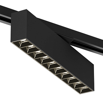 Светильник на шине 27,3*3,5*6 см, LED * 20W, 3000K, Denkirs Edder DK6434-BK, черный