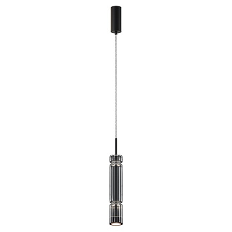 Подвесной светильник 8*8*365 см, LED, 12W, 3000К, Maytoni Ordo MOD272PL-L12B3K1 черный