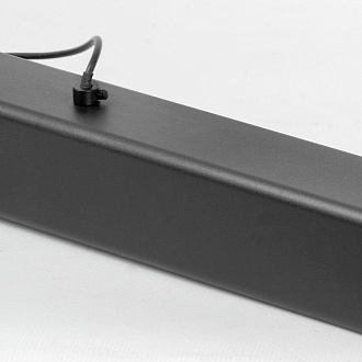 Линейно-подвесной светильник 100*5*35/150 см, 1*led*38W 3000K Lussole Dade LSP-7245 черный
