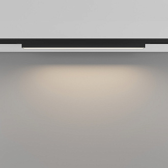 Трековый светильник 45*1*1,8 см, LED 12W 3000K Maytoni Technical Accessories for tracks Levity Basis TR192-1-12W3K-B черный