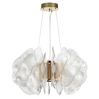 Люстра 80 см, LED*115W, 3500К, 7789lm Odeon Light Siama 5089/115L, под латунь
