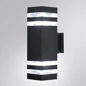 Настенный светильник 14*9*30 cм, 2*E27*20W Arte Lamp Heather A4413AL-2BK черный