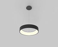 Подвесная люстра 60 см, 36W, 3000K, Italline IT013-6026 black 3000K, черный