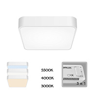 Cветильник 30 см, 24W, 3000-5500K, Citilux Купер CL724K24V0 RGB, белый