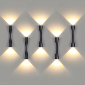 Настенный светодиодный светильник Odeon Light Anika 4291/10WL Черный