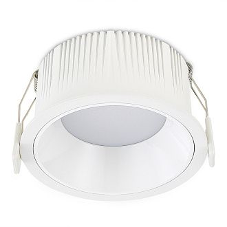 Встраиваемый светильник 10,5*5 см, 1*LED*12W 3000K ST LUCE ST755.538.12 белый, вр 9,5 см