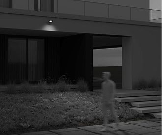 Прожектор 16 см, 30W, 6500K, Maytoni Flood FL001-L30B6K, черный