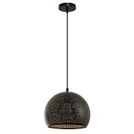 Подвесной светильник 25 см, Arte Lamp Celesta A7058SP-1BK, черный