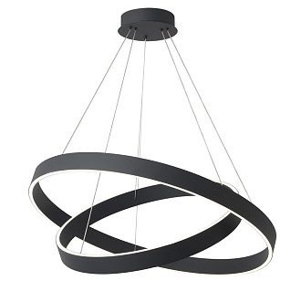 Люстра *60*5-155 см, *LED*123W, 3000-6000K, Crystal Lux Tron TRON SP123W LED BLACK, Черный