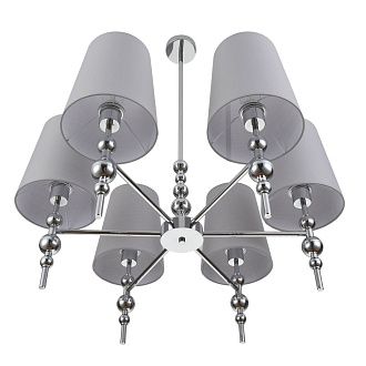 Люстра на штанге 80 см, Lumion Moderni Ilaria 8437/6, хром