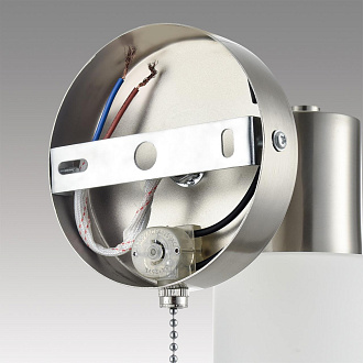 Бра 15*19,5 см, 1*E14 Lumion MAVE 8099/1W никель, белый