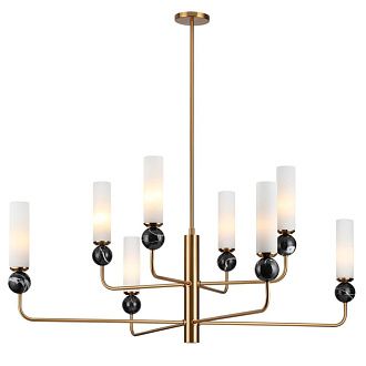 Люстра 144 см, 8*E14*40W, Odeon Light Lolla 4361/8, латунь
