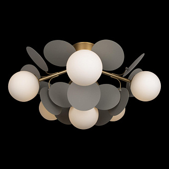 Светильник 55 см, Loft It 10008/6C Grey, золото