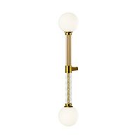 Бра 70*70*70 см, 2*G9, 28W, Maytoni TEATRO MOD287WL-02BS латунный