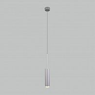 Подвесной светильник светодиодный 5 см 4200K 10W Eurosvet  Dante 50203/1 LED матовое серебро