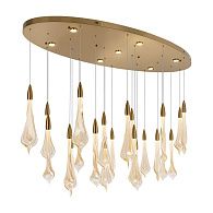 Светильник 160*160*150 см, LED*97W, 4000K, Modelux  ML.89181.22 BS, Латунь