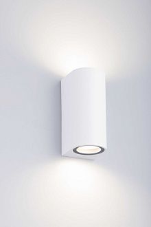 Светильник L70 x W80 x H150, мм, 2*10W (20W), WT (Белый) Rilon PL-209W-GU10 WT