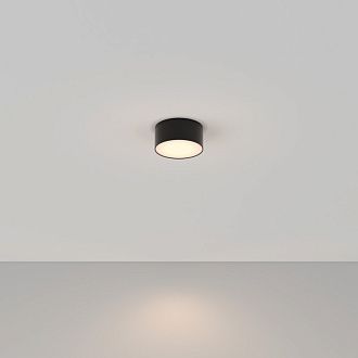 Светильник 12 см, 12W, 3000K, Maytoni Technical Zon C032CL-L12B3K, черный