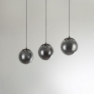 Светильник 70** см, LED*17W, 3000-6000K, Modelux  ML.2338.3L BK, Чёрный