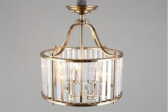 Подвесная люстра 40*50-148,5 см, 4*E14, 40W, Aployt Romen APL.809.03.04, золотой