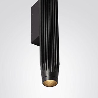 Настенный светильник 60 см, 12W, 3000K, Odeon Light 7141/12WL, черный