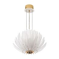 Подвесная люстра 50 см, 60W, 4000K, Modelux ML.9555.500 CP, шампань